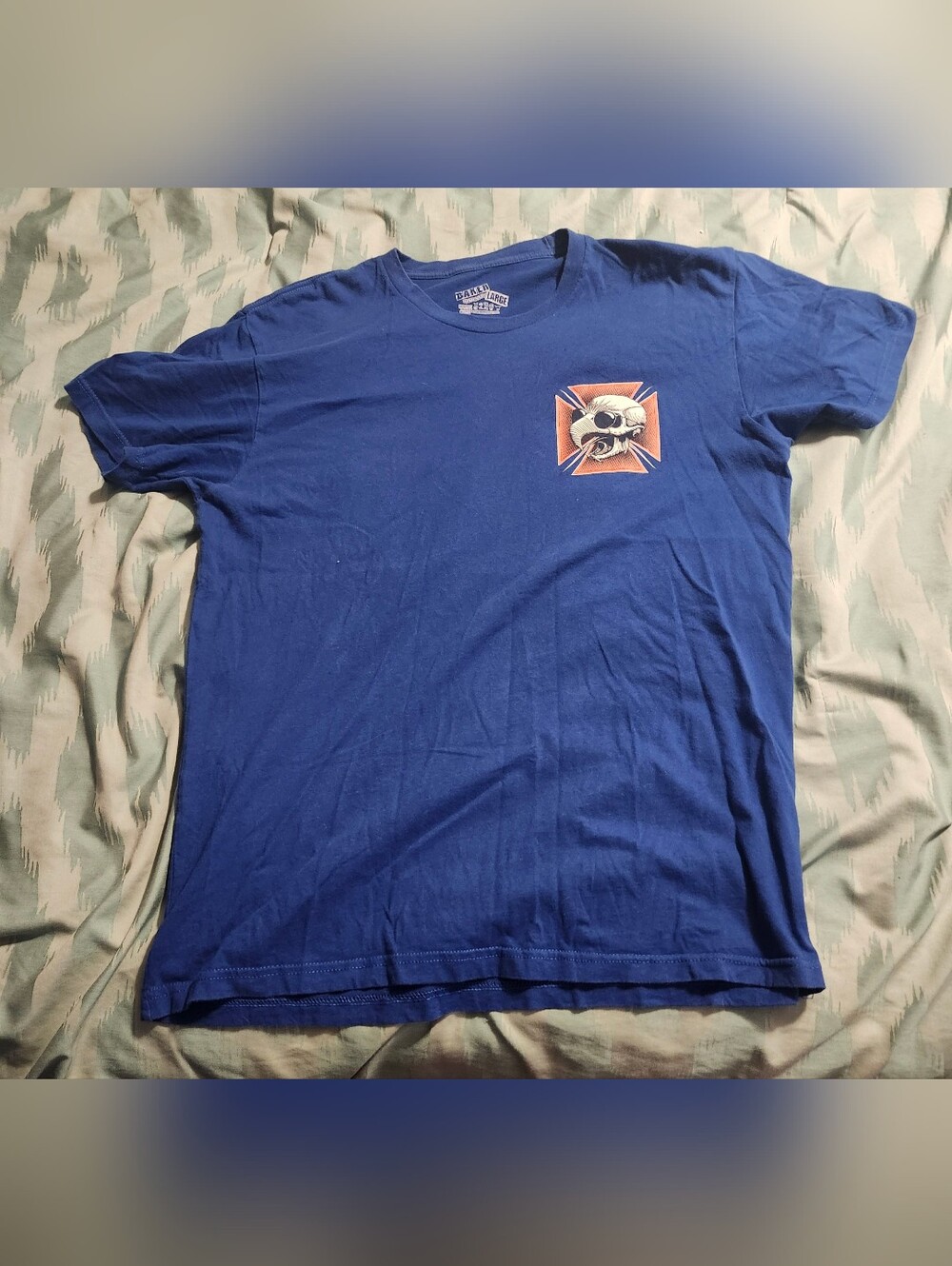 Vintage‎ Y2K Tony Hawk Powell Peralta Baker Skateboard T-Shirt Men's Size Large